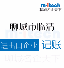 聊城临清会计公司代办理进出口企业记账