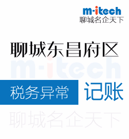 聊城东昌府区会计公司代办企业税务异常处理
